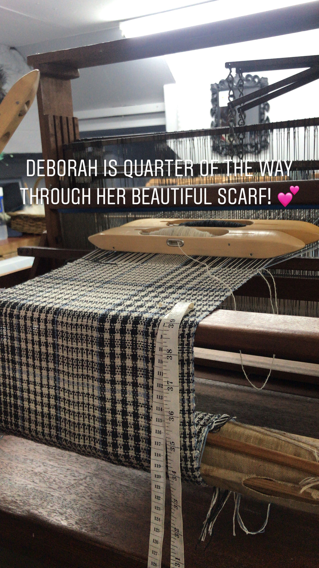 Weave Your Own British Wool Scarf Workshop