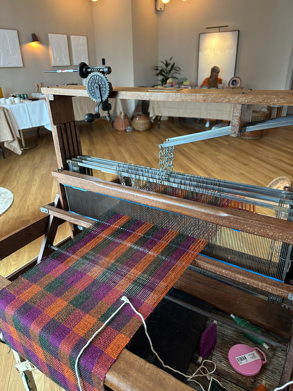 Weave Your Own British Wool Scarf Workshop