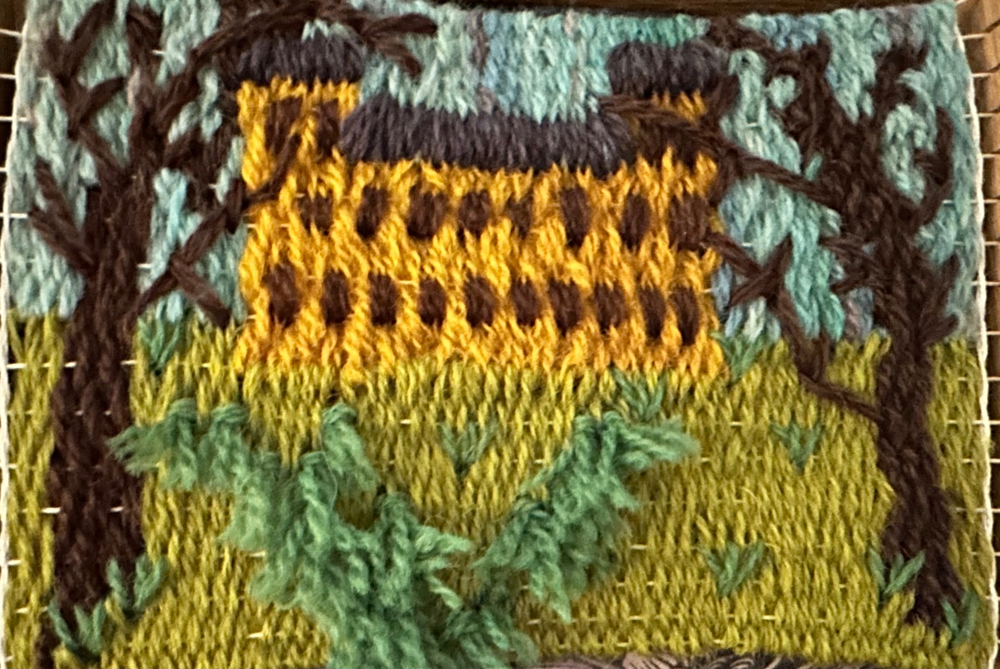 Framed Textiles Art - Montacute House (From the Avenue)