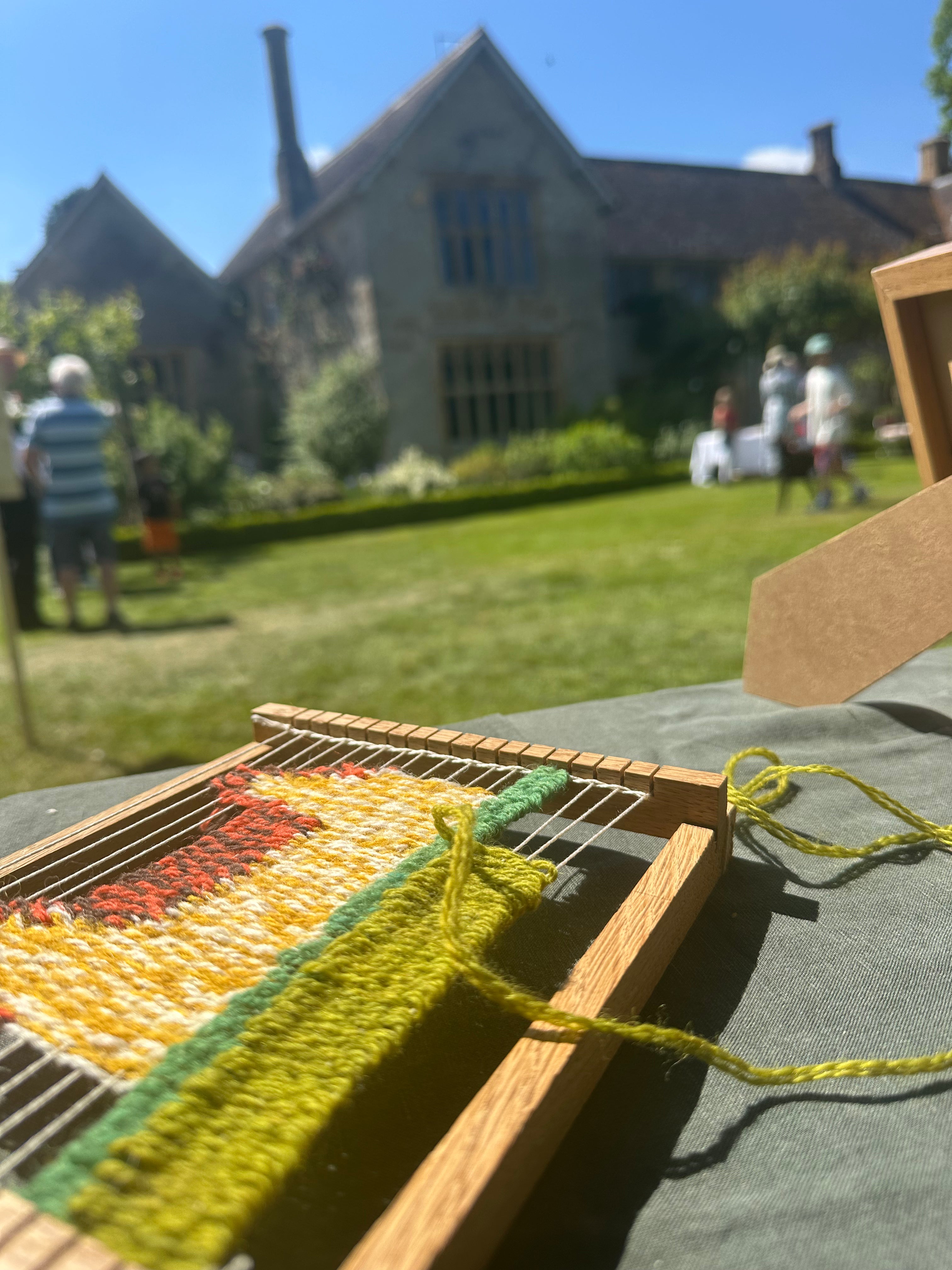Framed Textiles Art - Poyntington Manor House
