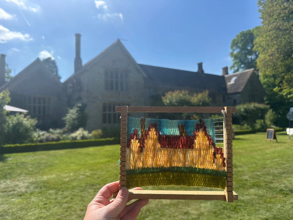 Framed Textiles Art - Poyntington Manor House