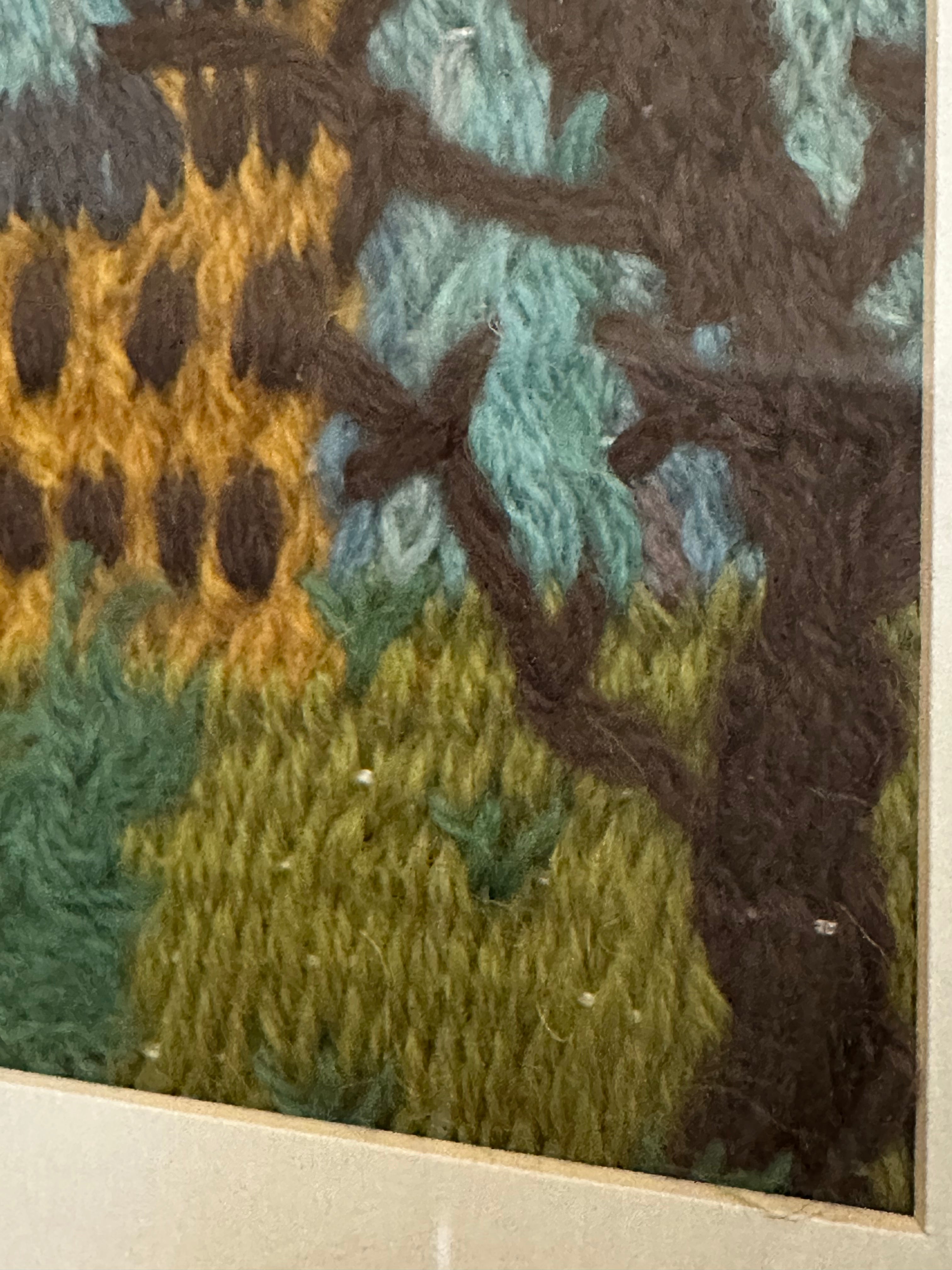 Framed Textiles Art - Montacute House (From the Avenue)