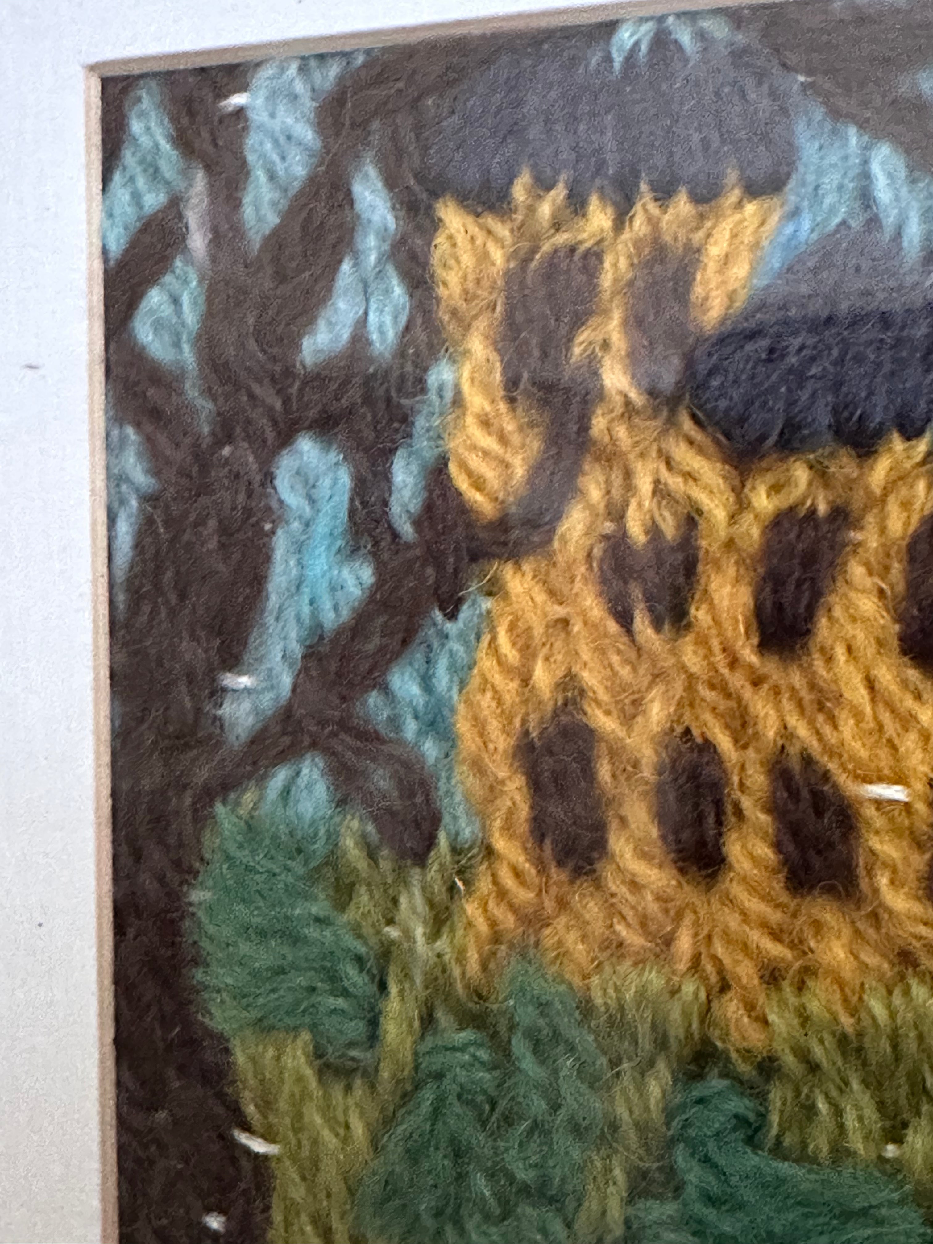 Framed Textiles Art - Montacute House (From the Avenue)