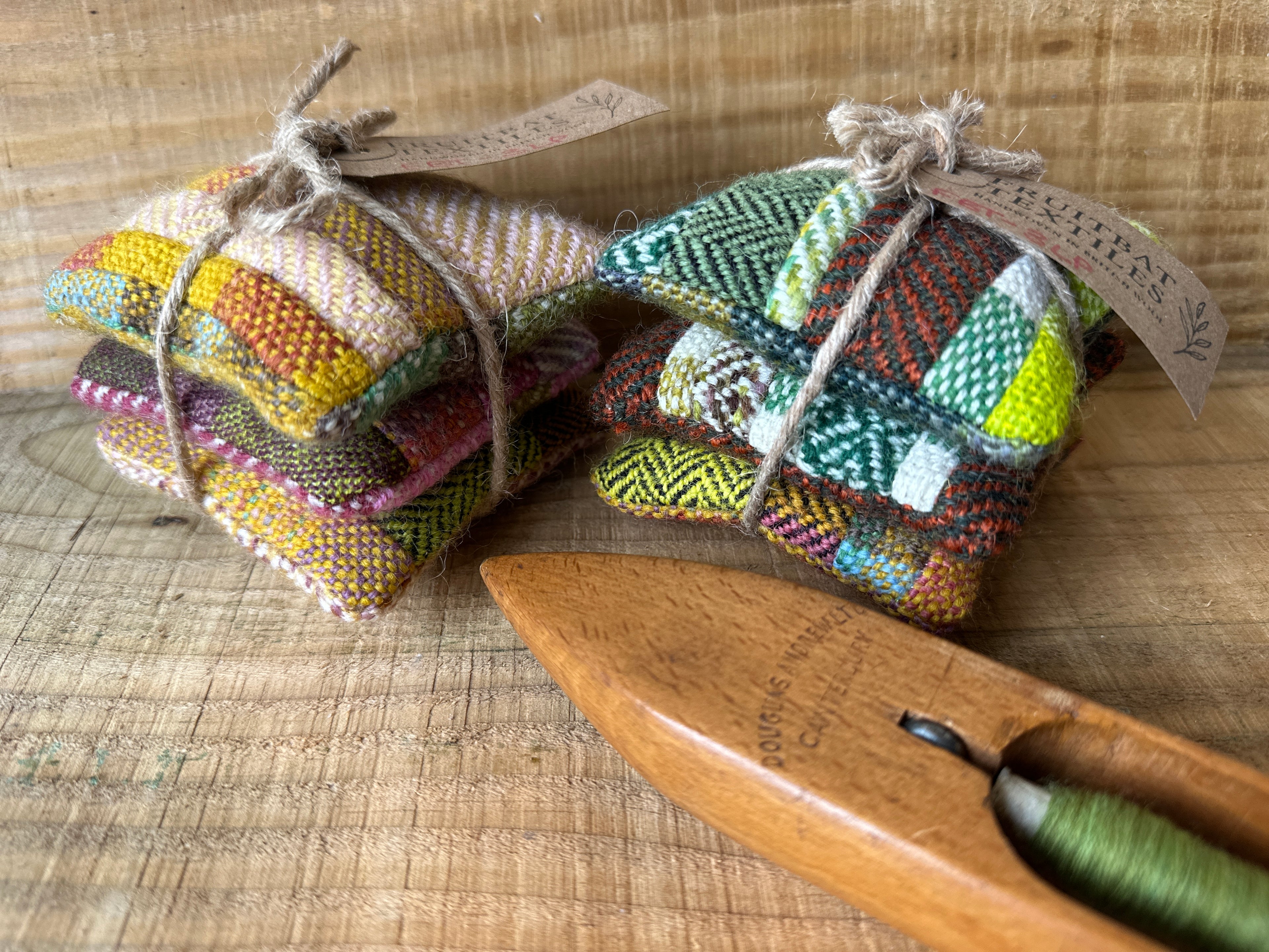 Patchwork Lavender Pouch Sets - Set of 3