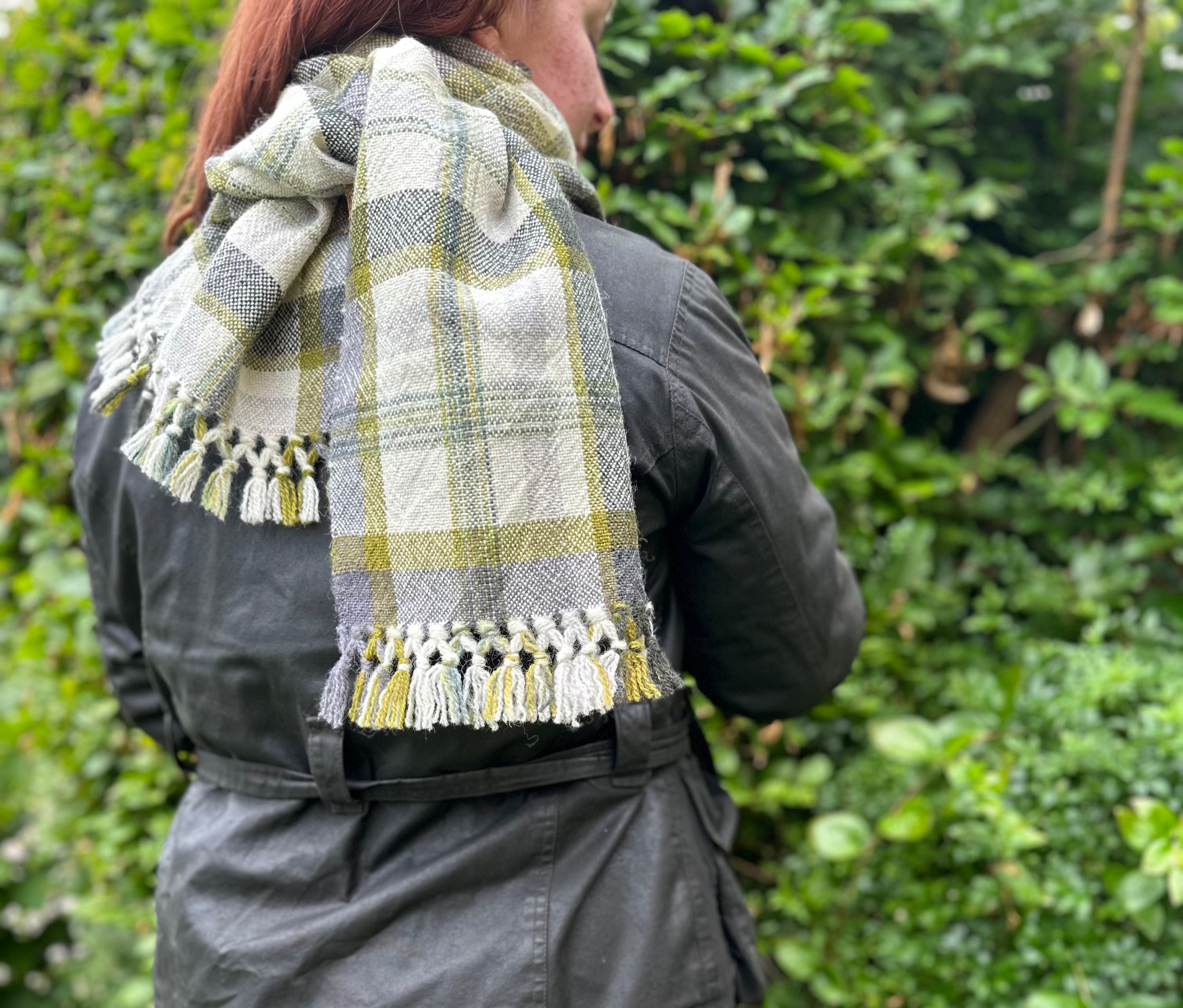 Ready to Ship - Winter Falls Plaid Scarf
