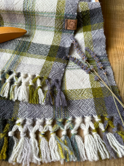 Ready to Ship - Winter Falls Plaid Scarf