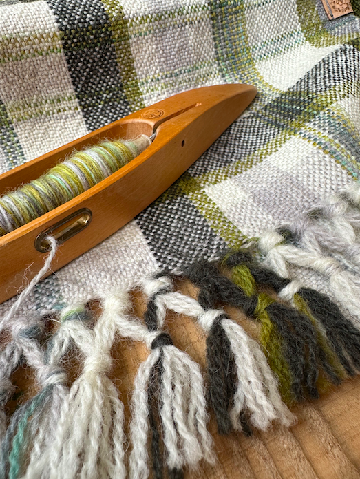 Ready to Ship - Winter Falls Plaid Scarf