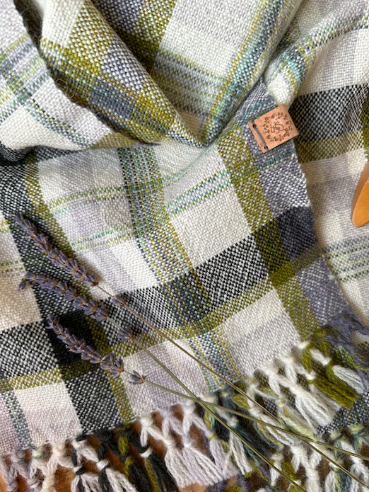 Ready to Ship - Winter Falls Plaid Scarf
